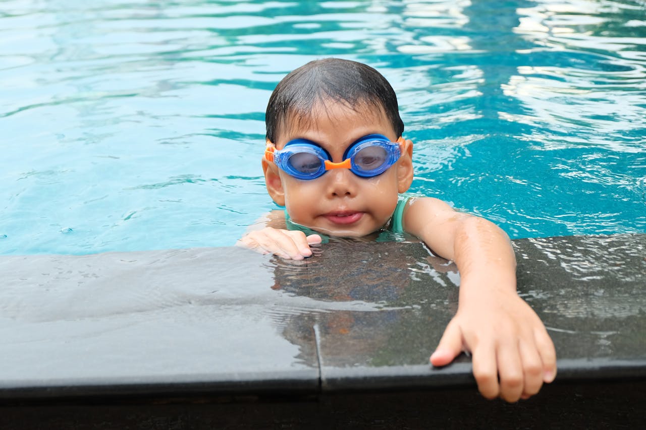 Boy on Body of Water